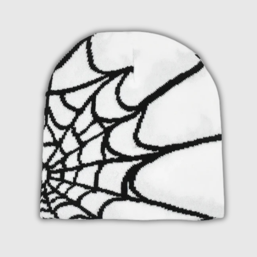 Y2K Gothic Spider Knit Beanie