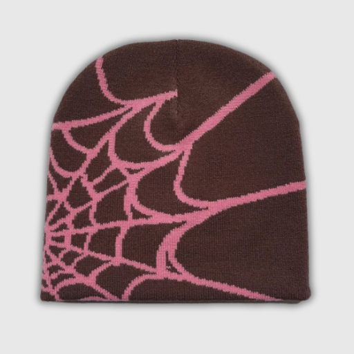 Y2K Gothic Spider Knit Beanie