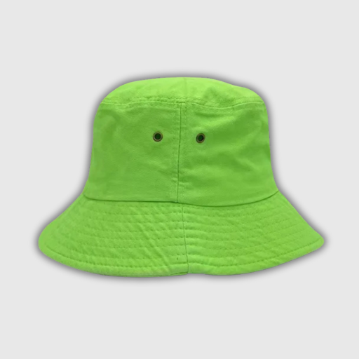 Fluorescent Multi Colour Bucket Hats – Unisex Candy Street Dance Summer Style