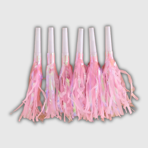 6-Piece Cheer Whistle Blow Dragon Toys